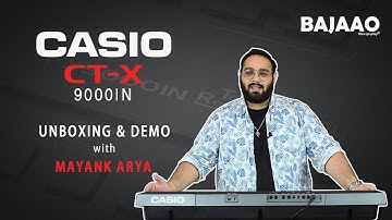 Casio CT-X9000IN Portable Keyboard | Unboxing & Demo | Mayank Arya