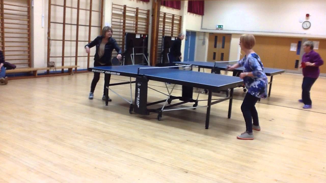 Longridge U3A Table tennis 2 YouTube