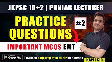 emt & electrodynamics Questions -2 | Jkpsc lecturer physics | Lecturer / master cadre physics