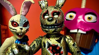 FNAF MEXICAN BOOTLEGS VANNY, SPRINGTRAP, AND MOVIE CUPCAKE REVIEW! - Five Nights at Freddy's