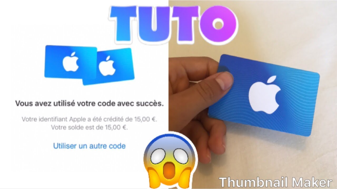 {TUTO}UTILISER UNE CARTE ITUNES.€€ - YouTube