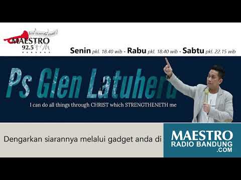 TETAP ANDALKAN TUHAN - Pdt. Glen Latuheru - 19 Sep 2026