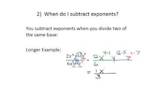 Exponent Rules (All 5 Rules Quickly)