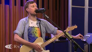 Django Django performing "Waveforms/Drumforms" Live on KCRW