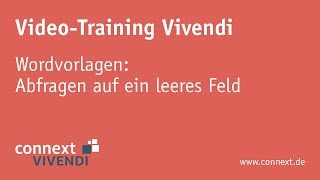 Wordvorlagen Abfragen Auf Ein Leeres Feld