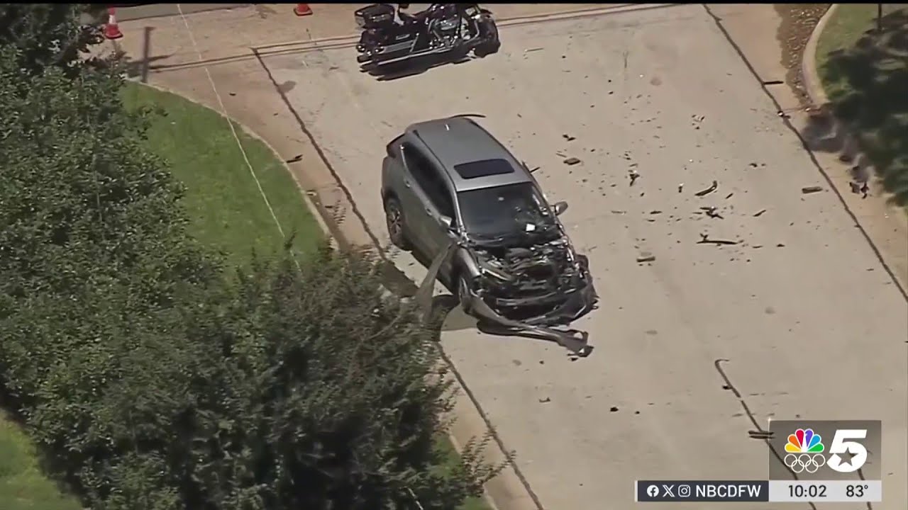 Man accused of firing at Arlington police hospitalized | NBC DFW - YouTube