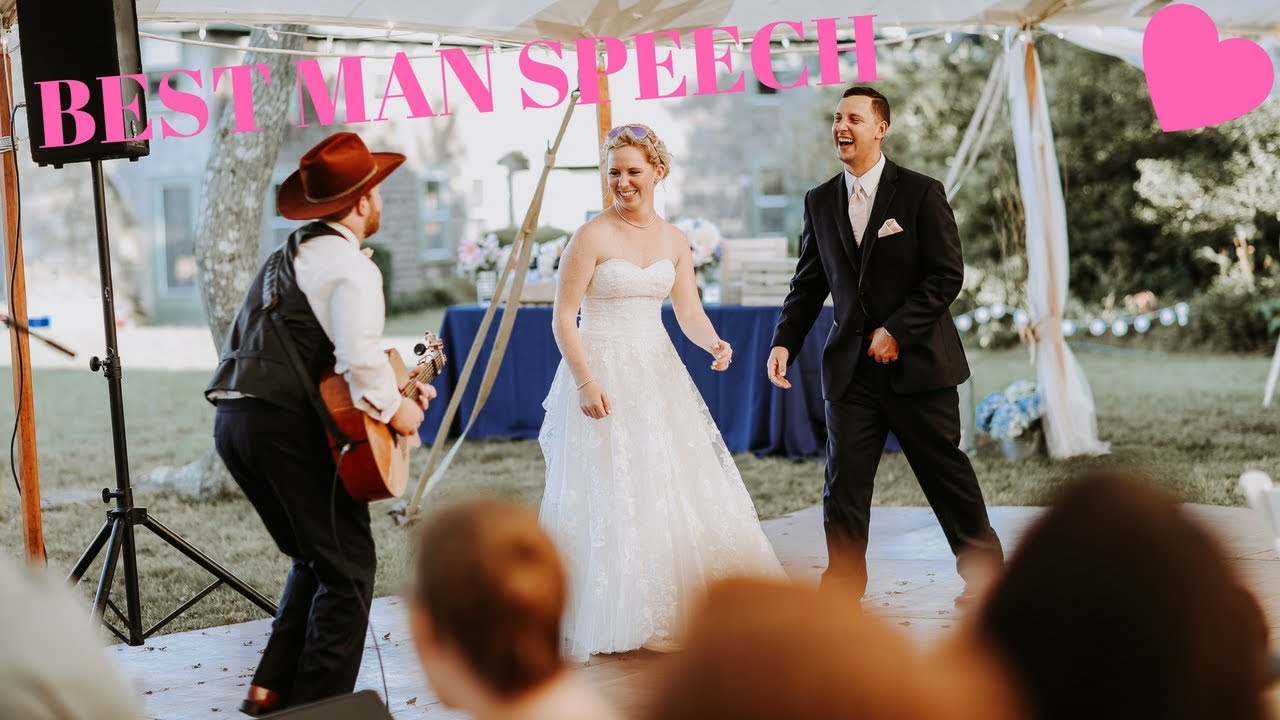 The BEST Best Man Speech Ever (Including An Original Song) YouTube