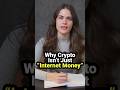 Why Crypto Isn’t Just “Internet Money” #crypto