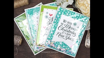 Unity Quick Tip: Holiday Infinity Shaker Cards