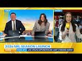 NRL star eyeing off Sarah's hosting gig | Today Show Australia