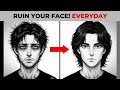 5 Daily Habits Killing Your Face Glow (Stop These NOW!) #skincare #looksmaxxing #dailyroutine