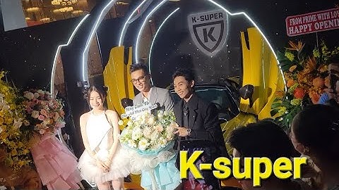 Khai Trương showroom mới của phan công khanh toàn siêu xe khủng cùng khách mời nổi tiếng super car