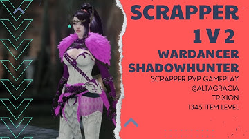 Scrapper vs  Wardancer-Shadowhunter | Win with 30% HP | #LostArk | Scrapper PvP Gameplay