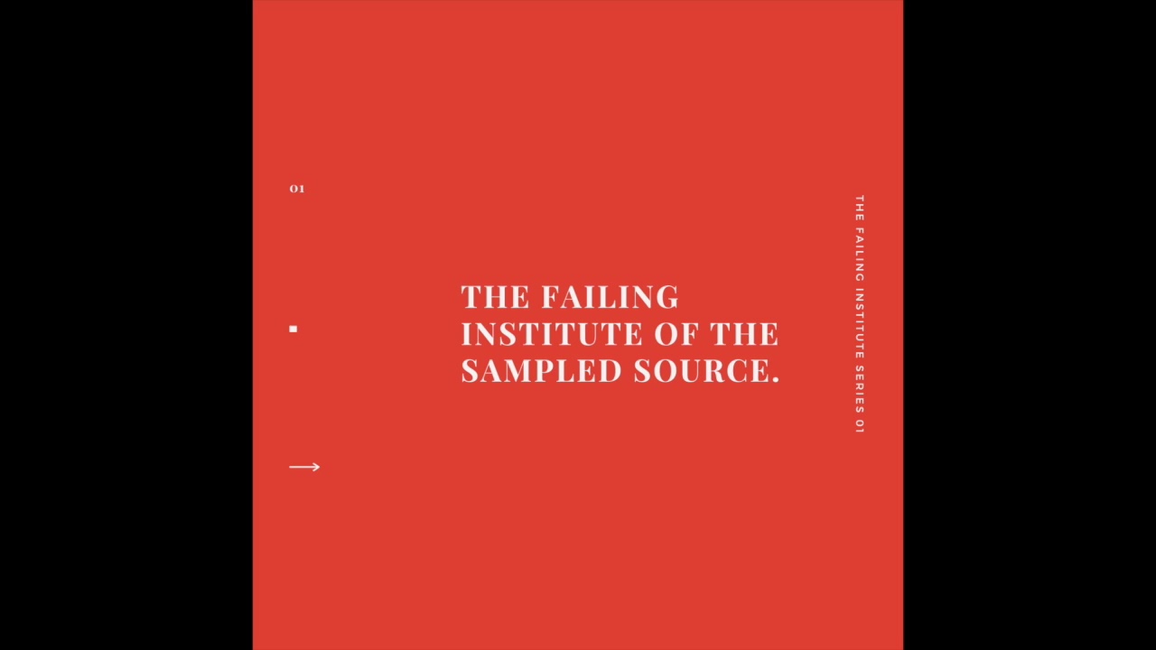 Prefuse 73 - The Failing Institute of the Sampled Source (Full Album)