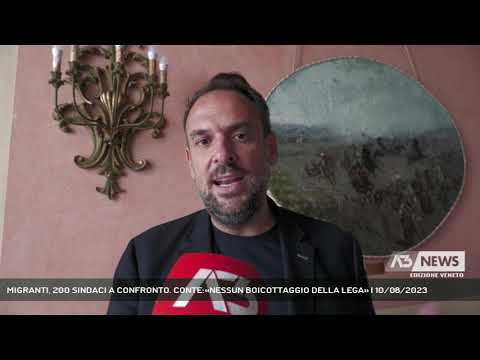 MIGRANTI, 200 SINDACI A CONFRONTO. CONTE:«NESSUN BOICOTTAGGIO DELLA LEGA» | 10/08/2023