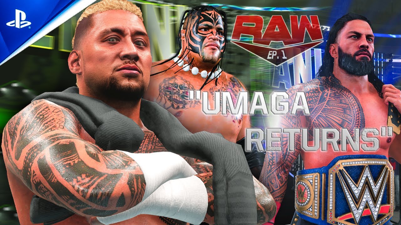 SOLO BRINGS BACK UMAGA TO DETHRONE ROMAN REIGNS | 2K MODS STORYLINES