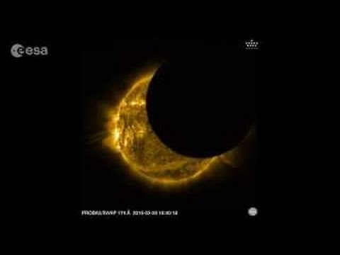 Two solar eclipses for Proba 2 #Esa