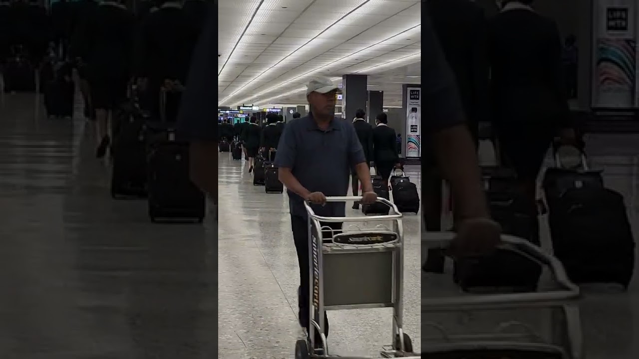 ✈️ Does anyone know the name of this airline based on the uniform? 🛫✈️🛬