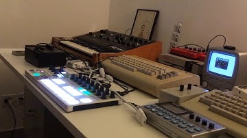 Jamming with Midines Wayfar and Beatstep Pro Arturia