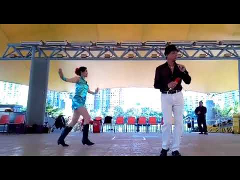 （旺角羅文）嘉賓情歌王子Simon演唱.我恨我痴心。（香港.花蕾昇萍歌舞協會）主席阮萍老師伴舞13一1一2018