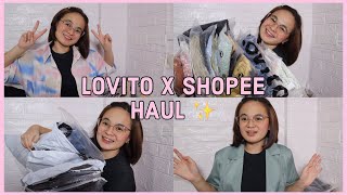 LOVITO x SHOPEE HAUL | Krystal Reyes