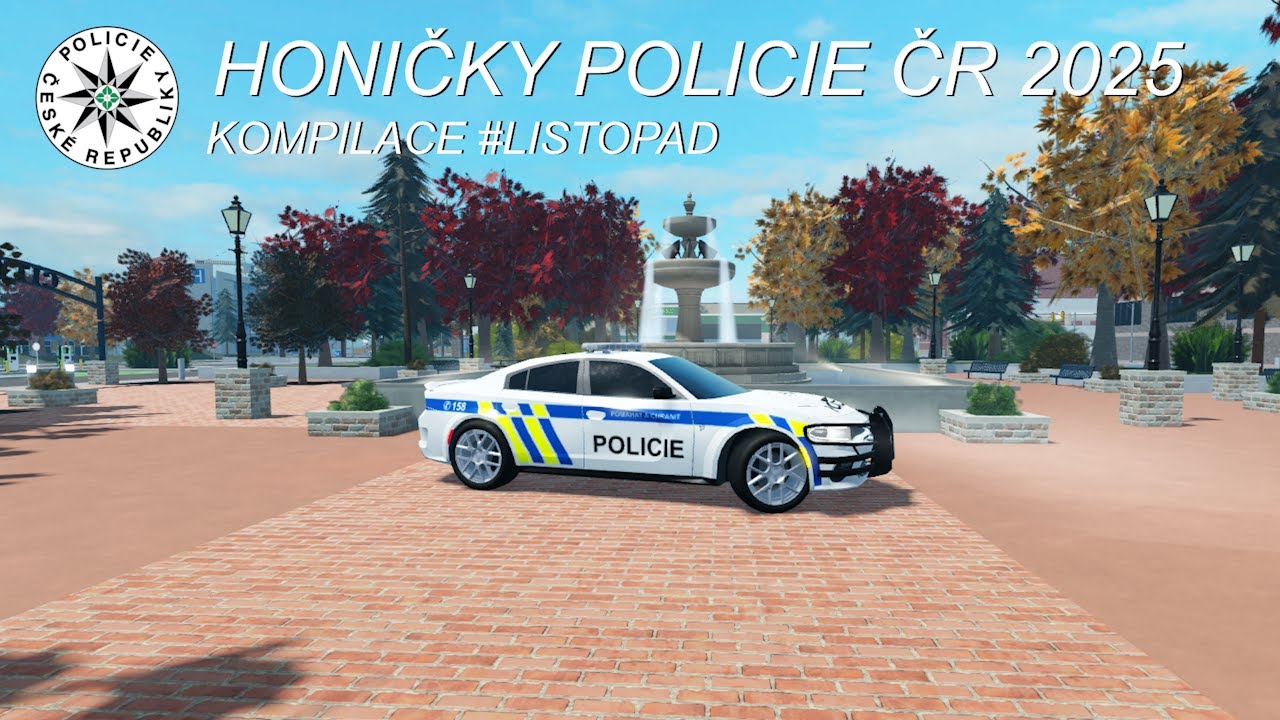 Prague RP | Honičky Policie ČR 2025 | Kompilace – listopad