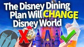How the Return of the Disney Dining Plan Will Change Disney World