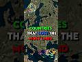 Countries that lost the most land🗺 #mapping #edit || #shorts #europe #geography #history