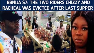 Chizzy and  Racheal Was Evicted In Sh0çk After Last Supper With Ebuka and Fellow Housemates.