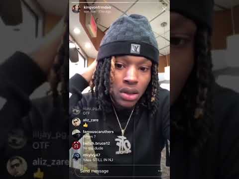 King Von ON Instagram live In NEW YORK CITY !!!!!