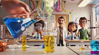 The Magic Of Chemistry Stunning Color Change Reaction Science Presentation Intro 14 Background