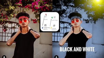 Snapseed Blue & Black Photo Editing| Photo Editing Video | Snapseed Background Color change.