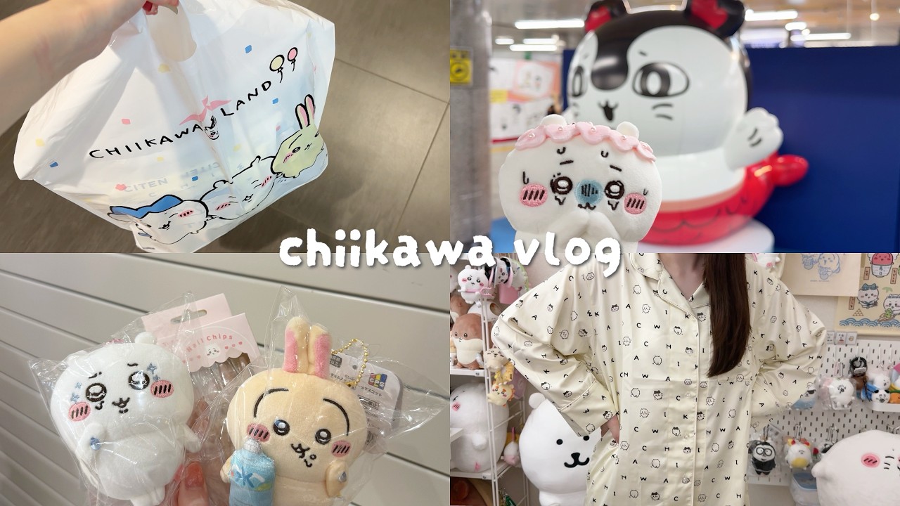Chiikawa vlog ］Chiikawa× CITEN Collab Merch｜Ikebukuro POPUP