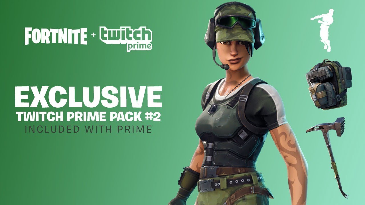 Fortnite Battle Royale Skin E Oggetti Del Twitch Prime Pack 2 Gameplay Ita Youtube