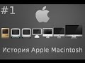 Apple Macintosh и Mac OS X. Часть 1: Как всё начиналось...