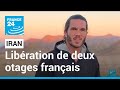 Iran  libration de deux otages franais benjamin brire et bernard phelan en route pour paris