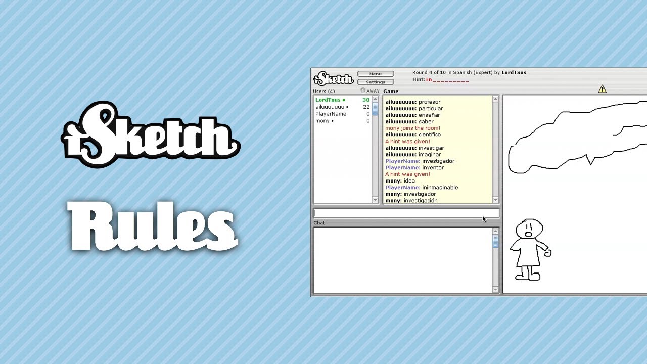 Isketch Rules Introduction Youtube 