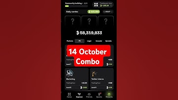 Dropee Daily Combo & Code 14 October| Dropee Daily Combo Cards | #dropee #code #airdrop