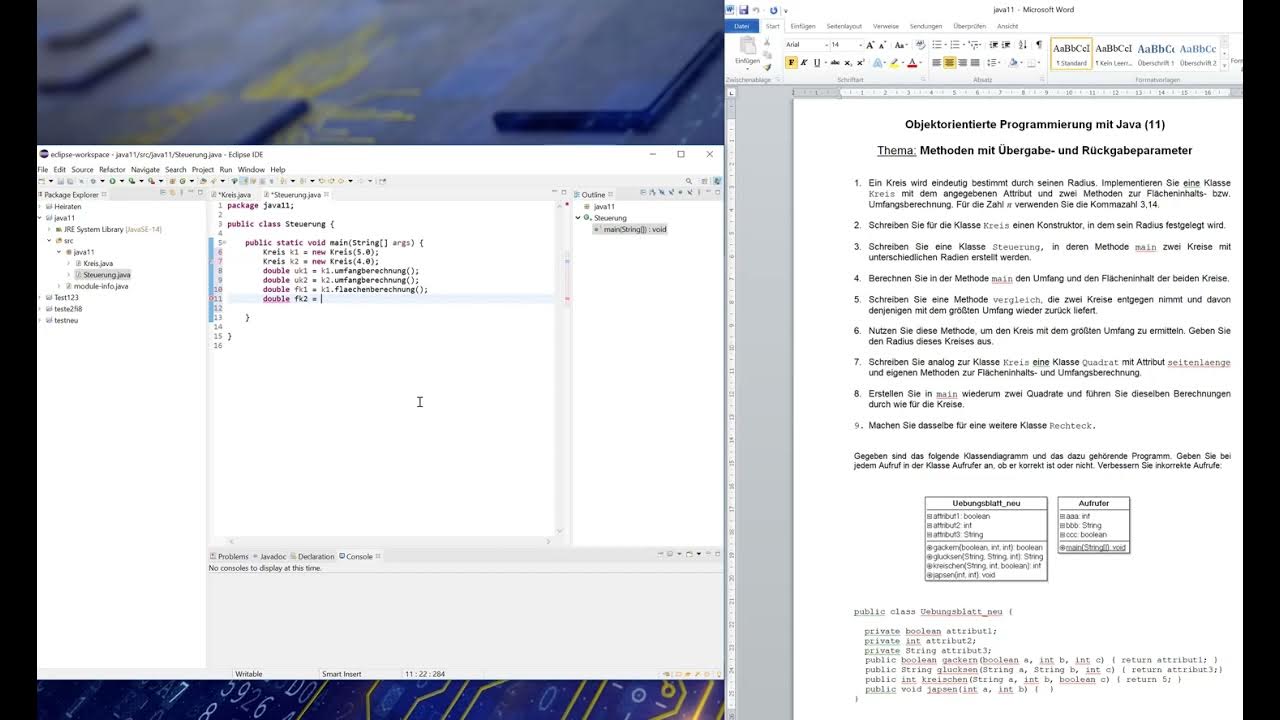 Java Tutorial zu Methoden - YouTube