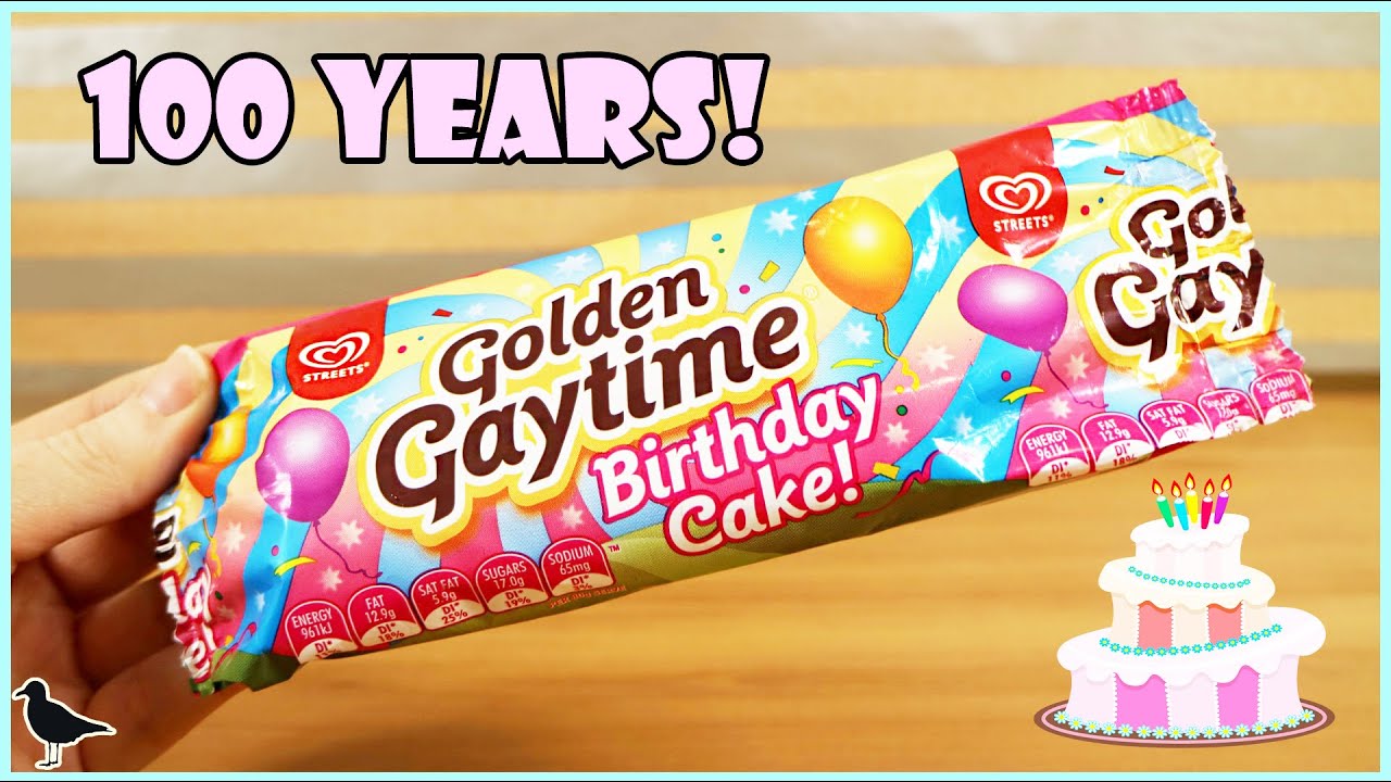 Birthday Cake Golden Gaytime Ice Cream Food Tasting Review Birdew Reviews YouTube