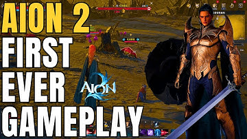 AION 2 Templar Gameplay Preview - FIRST EVER Real Gameplay + Class Skills - New MMORPG - F2P