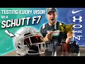 What visors fit a schutt f7 vtd visor installation and fit test