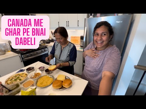 Kutchi Dabeli Recipe | Making Indian Street Food at Home In Canada | Build-A-Bear Workshop