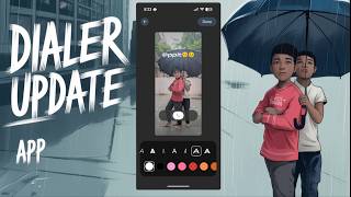 Google Dialer Full Screen Calling Card Feature | New UI Update Google Phone App screenshot 3