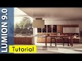 Lumion 9 Realistic Interior Tutorial #16 Kitchen