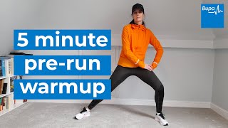 5 minute prerun warm up