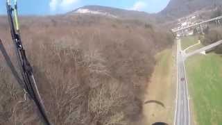 Paragliding Low Save, 15 meters over ground!!!