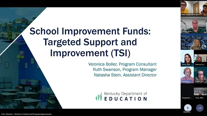 School Improvement Funds: Targeted Support and Improvement (TSI)