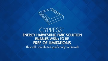 Cypress Energy Harvesting Solutions for the IoT