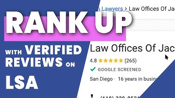 How To Rank On Local Service Ads With Verified Reviews (Google Screened)